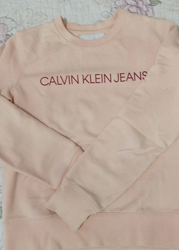Calvin Klein Jeans Pembe Kadın Sweatshirt