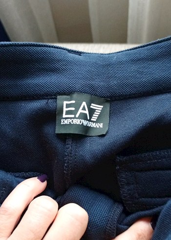 EA7 Lacivert Kadın jogger Pantolon - Görsel 3