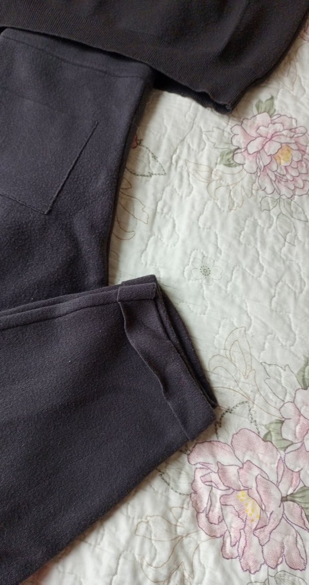 zara gri Triko Kadın Eşofman Takımı - Görsel 4