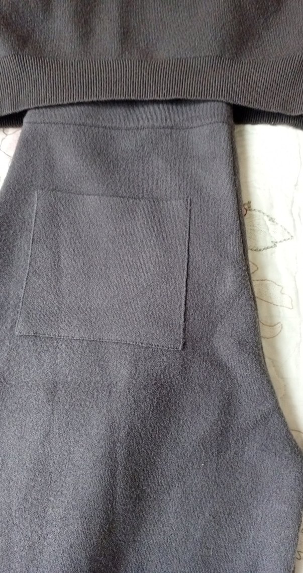 zara gri Triko Kadın Eşofman Takımı - Görsel 3