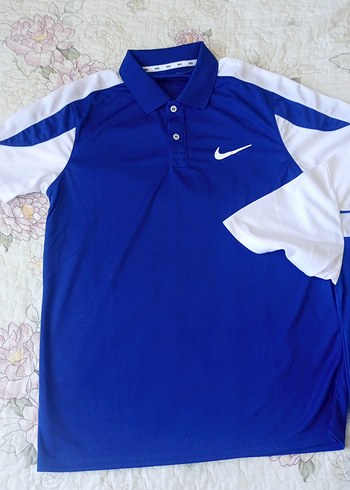 Nike Mavi Beyaz Polo Tisort