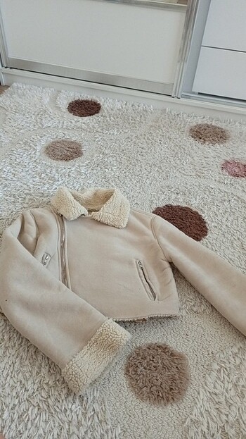 Diğer Crop biker ceket