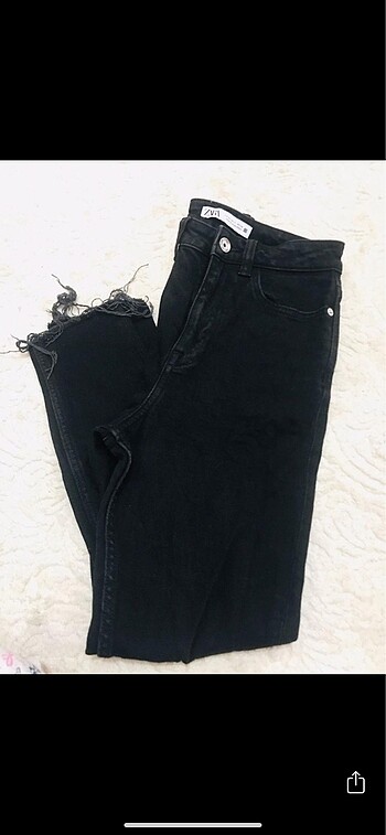 Zara siyah kot pantalon