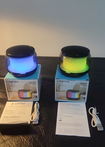 Renkli Kensa Bluetooth Hoparlör