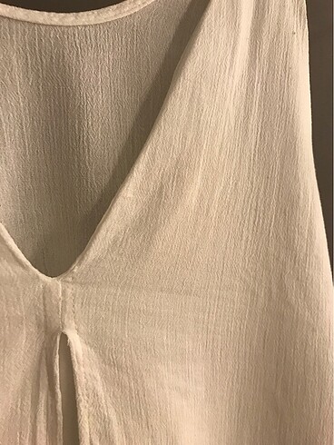 Zara Beyaz yazlık bluz