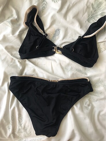 m Beden Lily and rose siyah bikini takımı