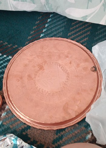 Parlak Bej Yuvarlak Kek Kalıbı
