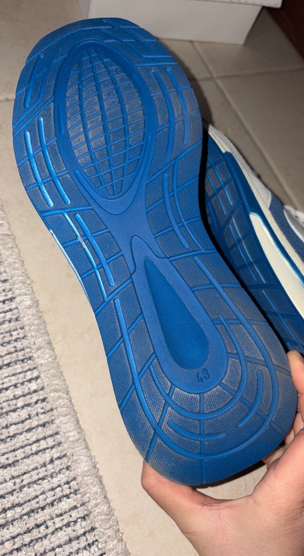 Lacivert  Bağcıklı erkek Spor Ayakkabı - Görsel 4