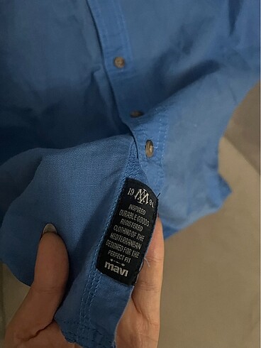 m Beden mavi Renk Mavi Jeans Gömlek