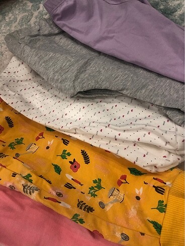 Yenidoğan Beden 9 parça yenidoğan pijama alt