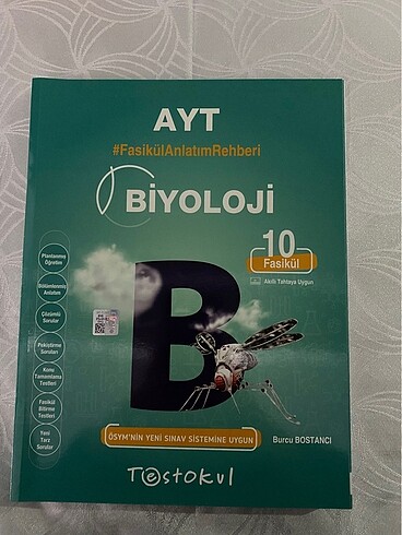 Ayt biyoloji test okul kimya palme ayt