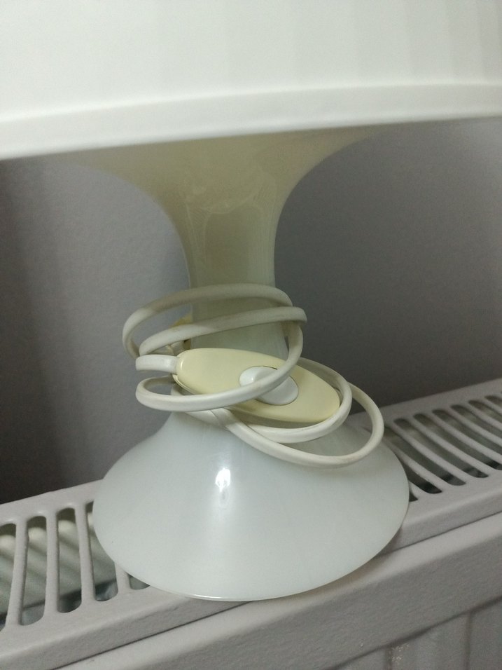 Beyaz Masa Lambası - Görsel 4