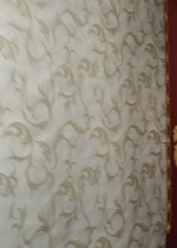 sari simli jakarlı stor perde - Görsel 4