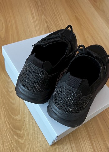 DERİMOD Siyah Bağcıklı Spor Ayakkabı - Görsel 3