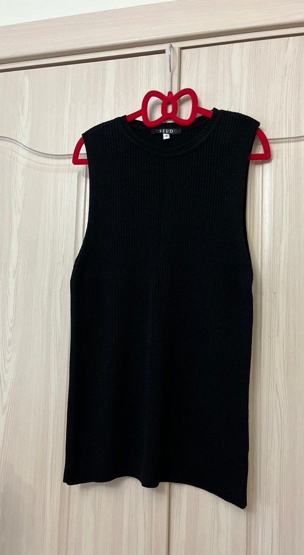 SUUD Siyah Yüksek Yakalı Örgü Kadın İçlik - Görsel 2