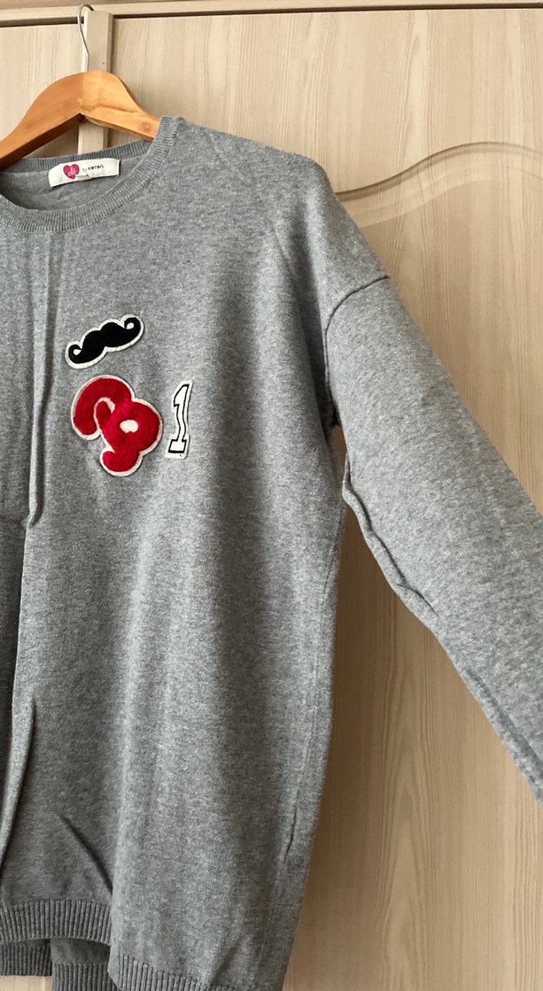 KOTON Gri Kadın Kazak - Görsel 2