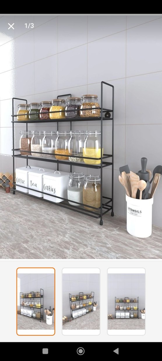 kaşık Kapaklı %100 Cam Baharatlık Seti - Görsel 2