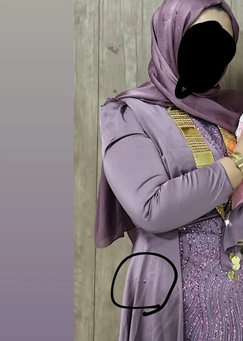 abiye elbise tesettür abiye uzun abiye - Görsel 4