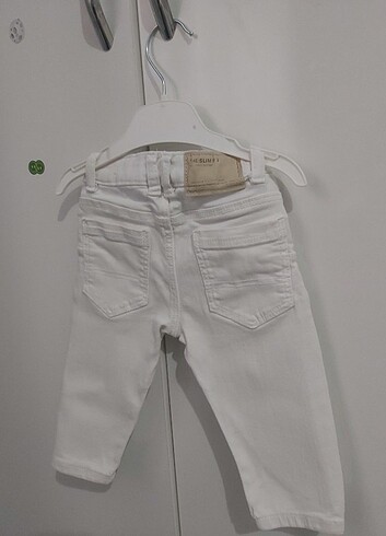 Zara bebek kot pantolon 
