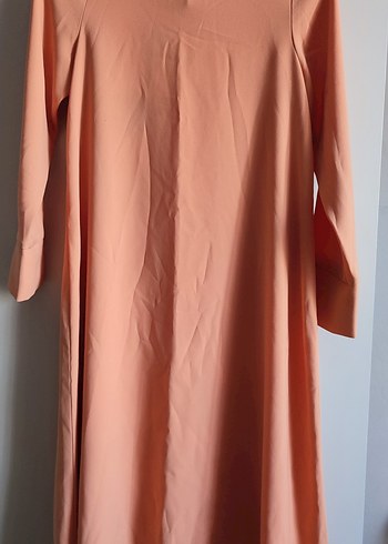 Diğer Bej Kadın Midi Rahat Kesim Tunik