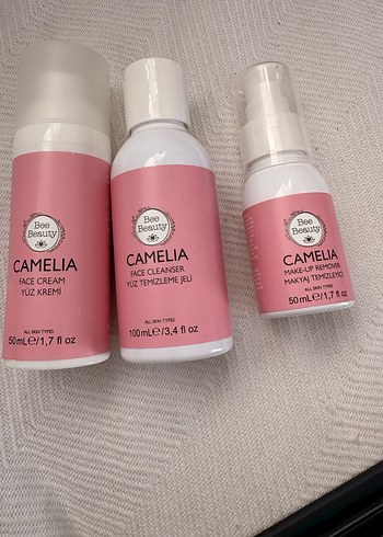 Beden Bee Beauty Camelia Yüz Temizleyici Seti