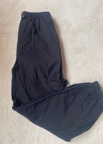 Siyah kargo Pantolon kız çocuk - Görsel 2