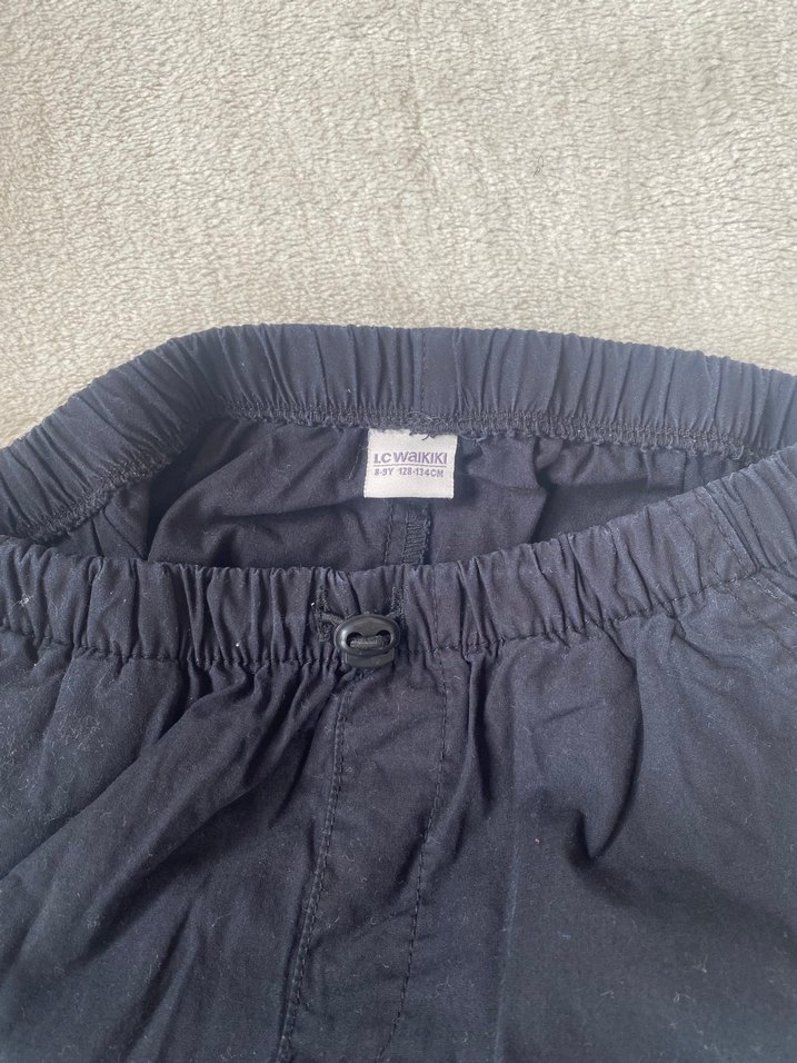 Siyah kargo Pantolon kız çocuk - Görsel 4