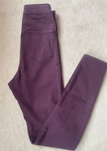 Mor Kadın Skinny Pantolon - Görsel 4