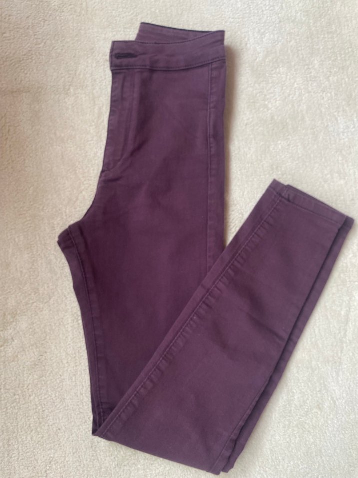 Mor Kadın Skinny Pantolon - Görsel 2