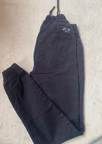 Kadın Siyah Rahat Kesim Pantolon - Görsel 2