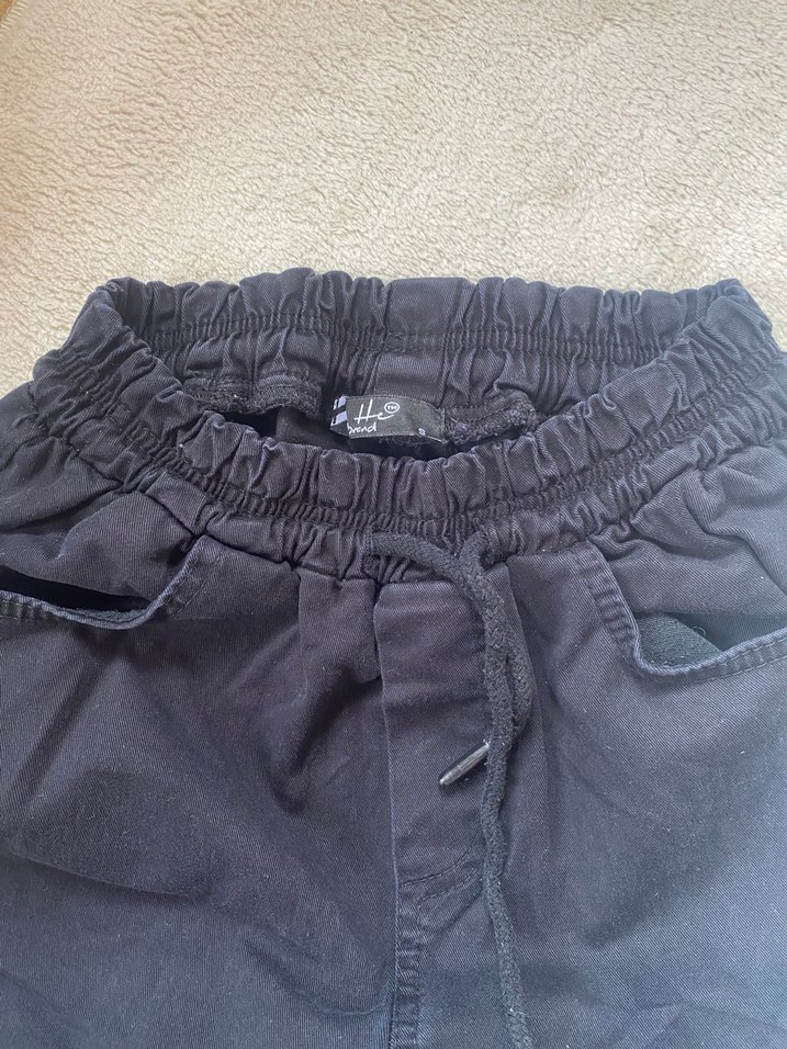 Kadın Siyah Rahat Kesim Pantolon - Görsel 4