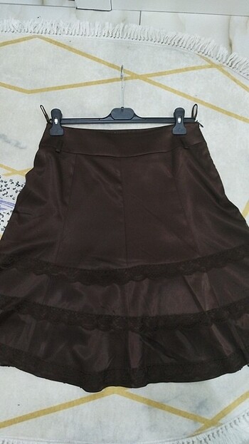 40 beden Saten kisa etek - Görsel 2
