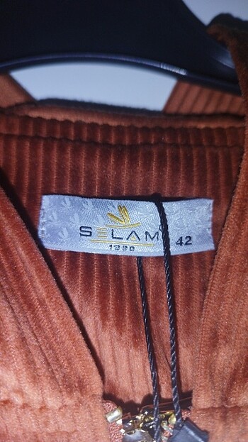 42 beden süet kremit rengi tunik  - Görsel 5