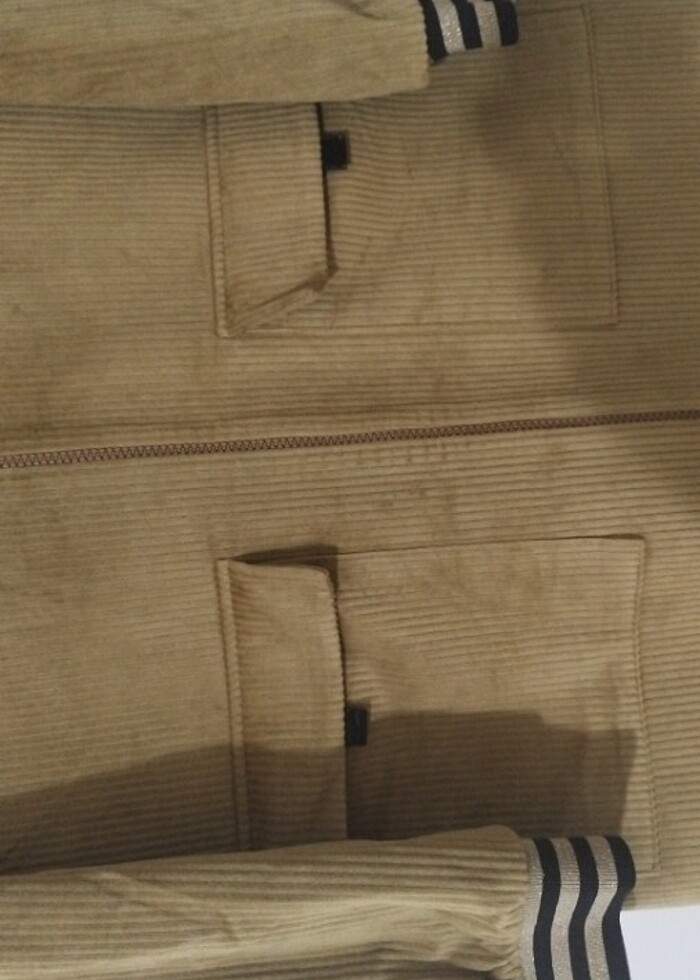 40 beden Selam kadife trençkot  - Görsel 5