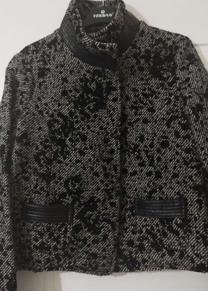 Tüvit kısa ceket  - Görsel 3