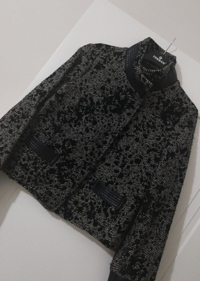 Tüvit kısa ceket  - Görsel 5