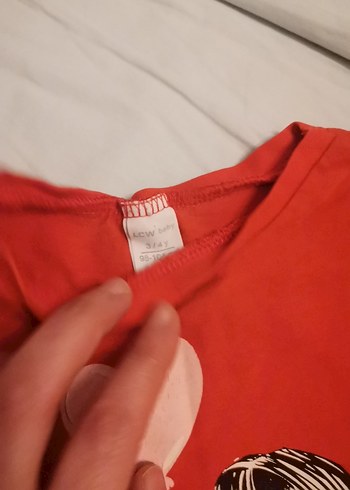 Kız Çocuk Çok Renkli Baskılı Kısa Kollu Tişört - Görsel 7