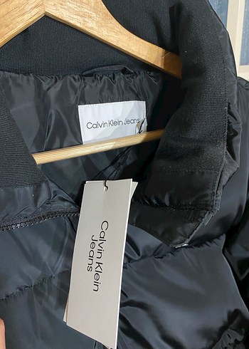 Calvin Klein Siyah Midi Mont - Görsel 6