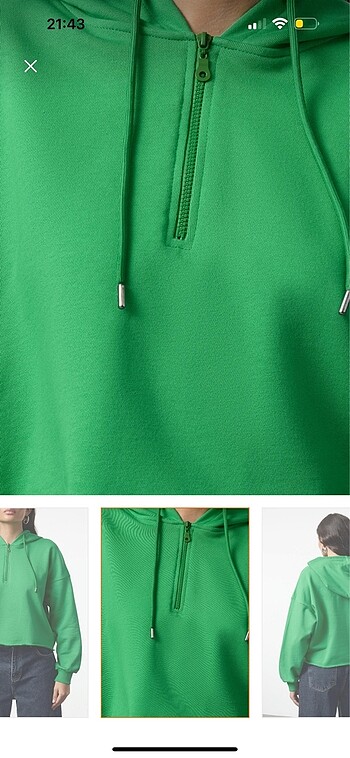 Trendyol & Milla Crop sweat