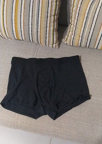 Erkek Siyah Slim Fit Boxer