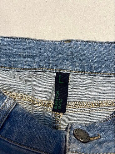 11-12 Yaş Beden Benetton kız çocuk mini jean etek