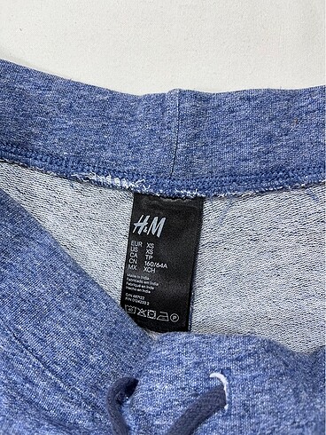 xs Beden H&M mavi düşük bel mini şort