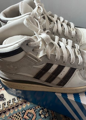 38 Beden beyaz Renk Adidas forum spor ayakkabı