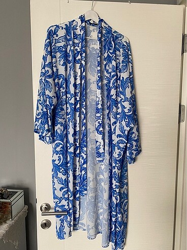 Saks beyaz kimono