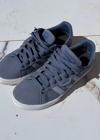 Adidas Orjinal Lacivert Dusuk Bilekli Sneaker