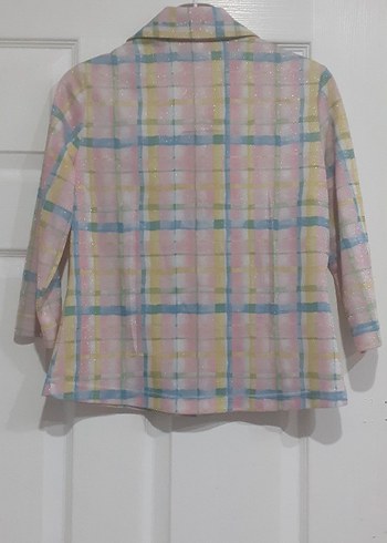 Kız Çocuk Pastel Renkli Uzun Kollu Gömlek - Görsel 6