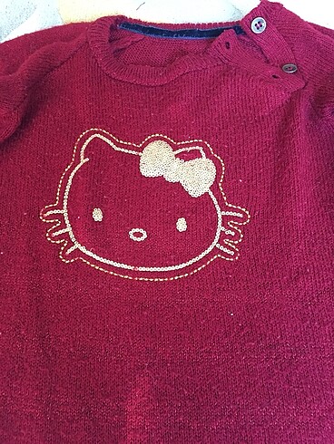 Hello Kitty 4/5 yaş elbise kışlık