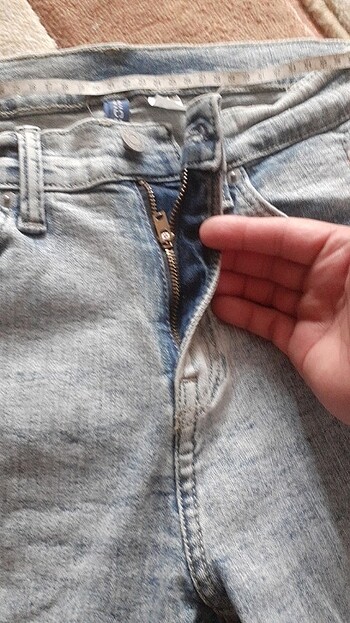 34 Beden mavi Renk 34/ Erkek/ Likralı kot pantolon 