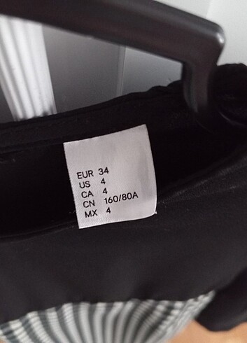 H&M Siyah elbise