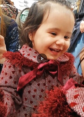 18-24 Ay Beden Panço kız çocuk kaban